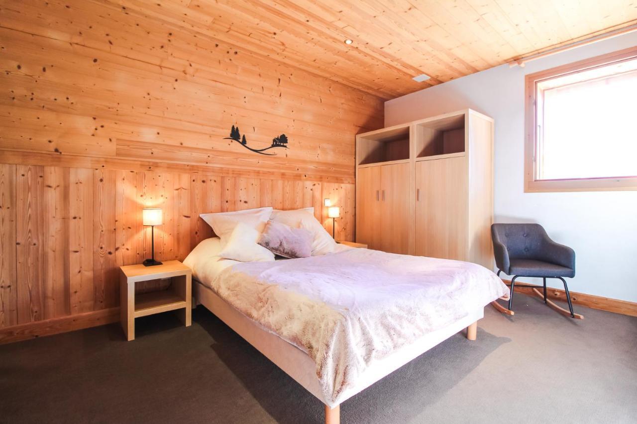 Vue Panoramique Sur Les Montagnes Plein Sud - T2 Skis Aux Pieds, Piscine & Spa Flaine Kültér fotó