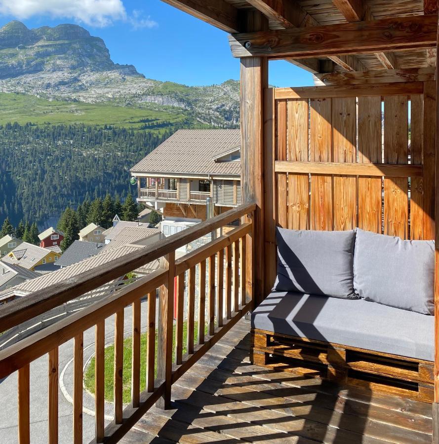 Vue Panoramique Sur Les Montagnes Plein Sud - T2 Skis Aux Pieds, Piscine & Spa Flaine Kültér fotó
